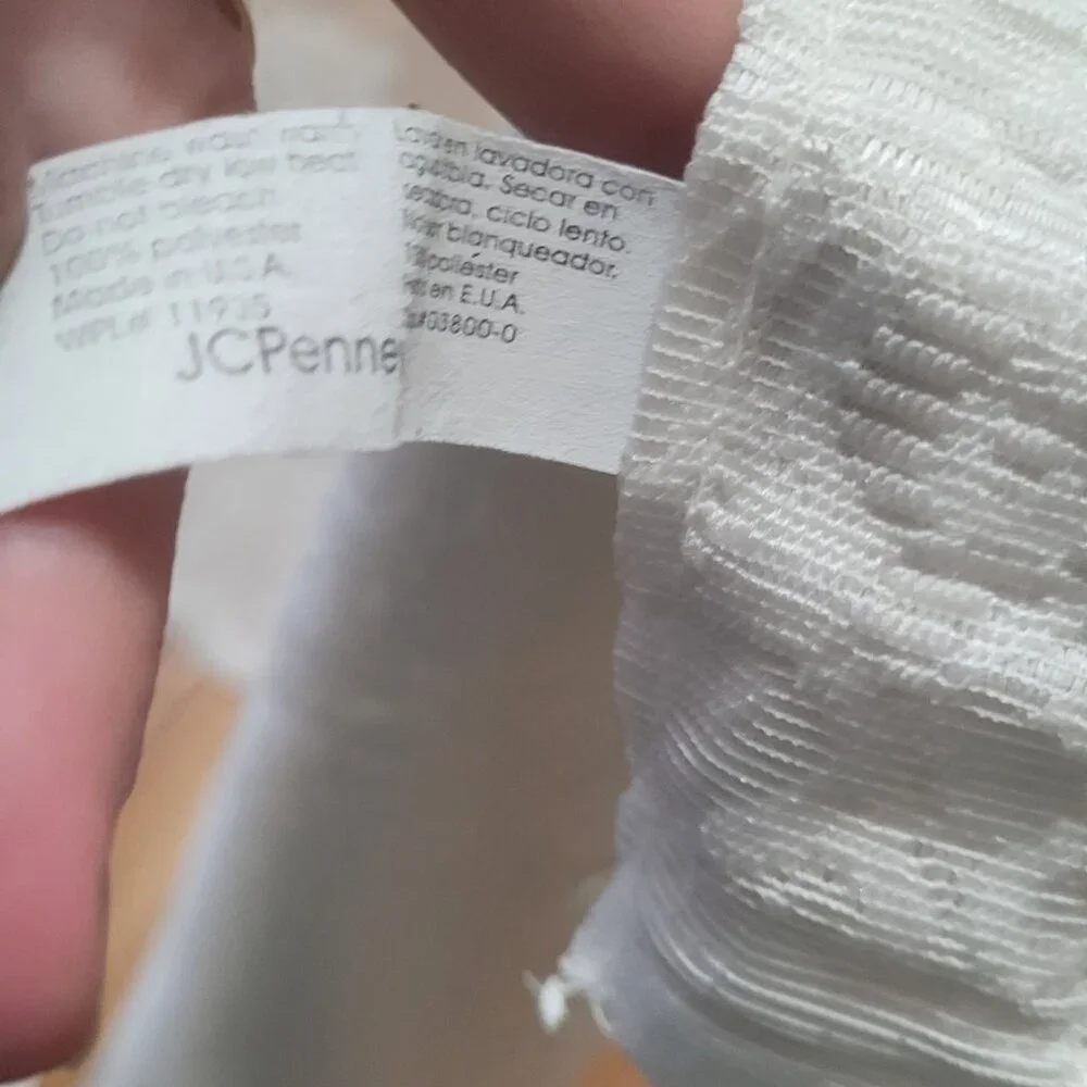 jcpenney lace shower